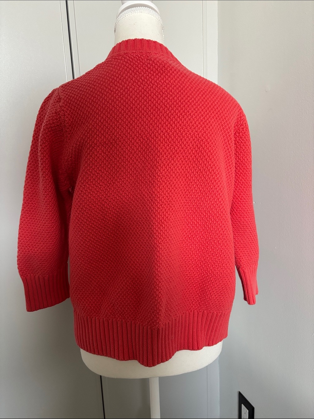 L.L. Bean Coral Button Front Women’s Cardigan - Picture 3 of 6